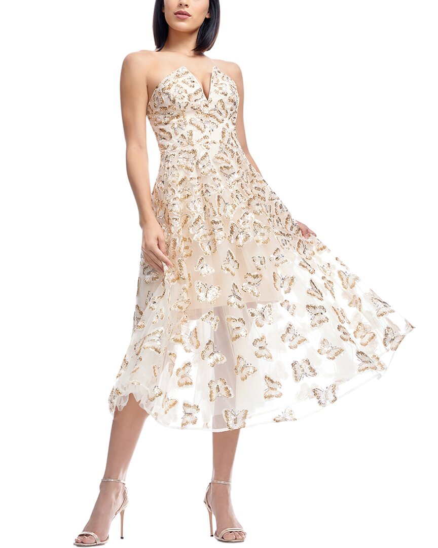 Платье Dress The Population Briella приталенного силуэта с расклешенной юбкой, бежевый
Платье Dress The Population Briella приталенного силуэта с расклешенной юбкой, бежевый