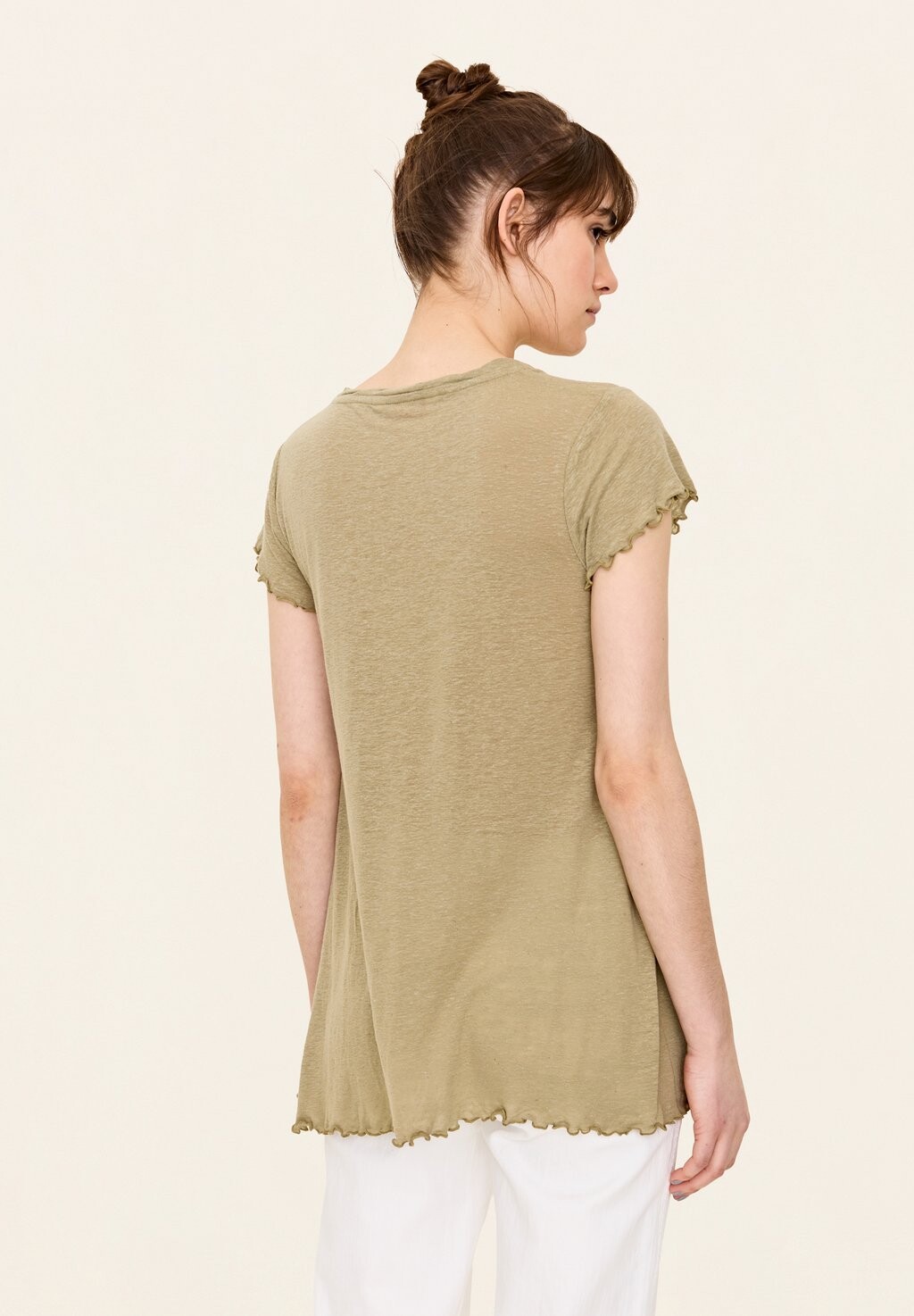 Футболка базовая Odd Molly, зеленая винтажная
Футболка базовая Odd Molly, зеленая винтажная