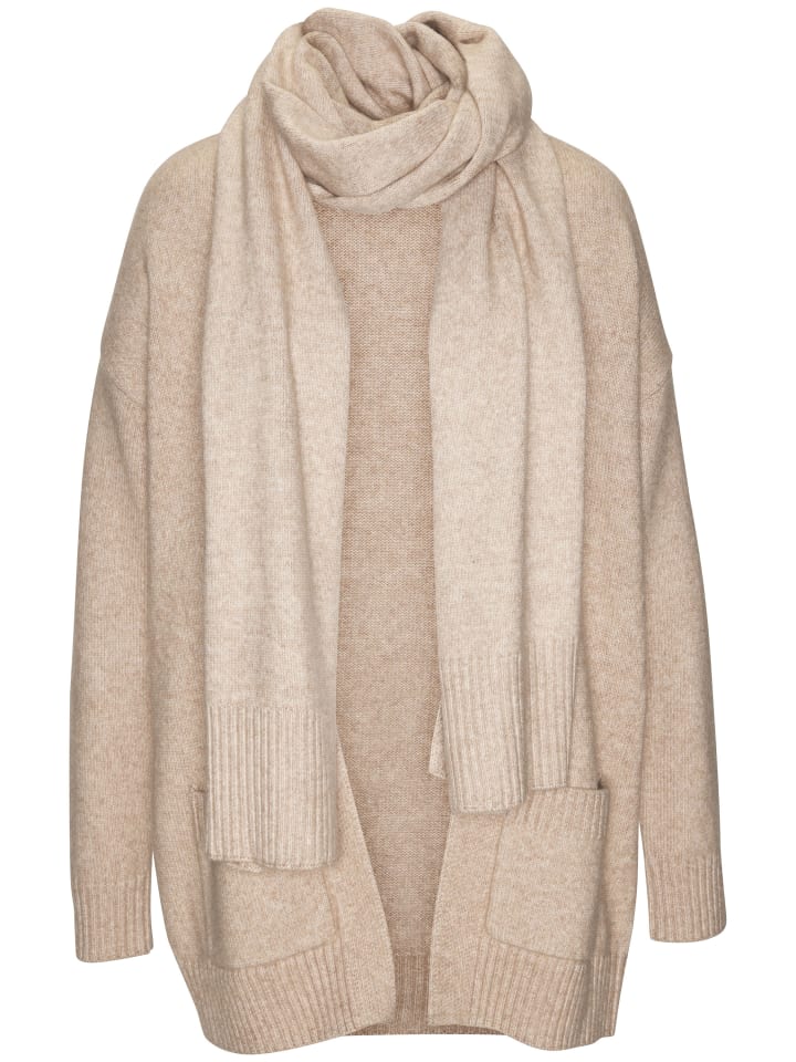 Кардиган бежевого меланжа Vivance
Кардиган бежевого меланжа Vivance