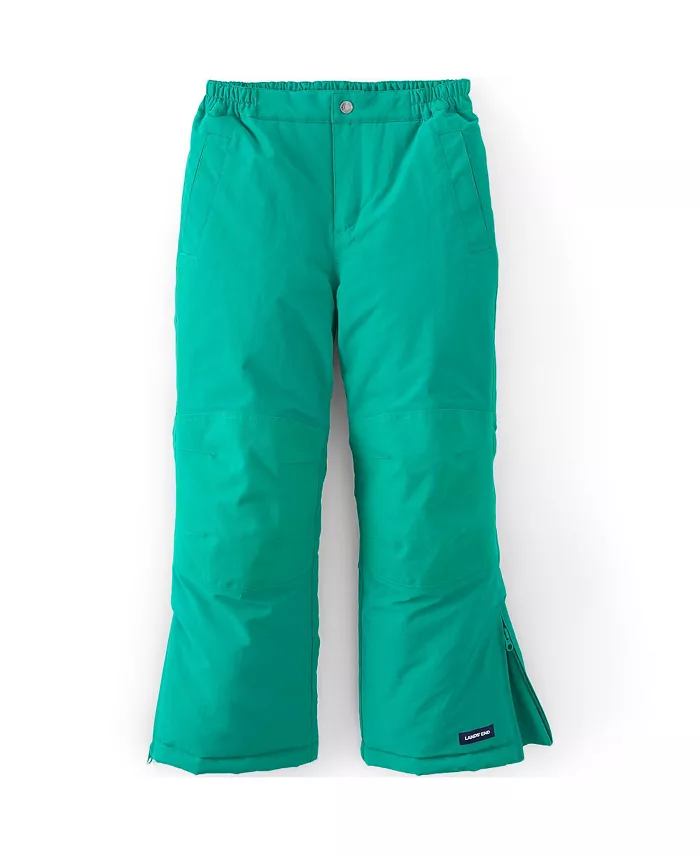 Детские утепленные непромокаемые снежные штаны Slim Squall с усиленными коленями Lands' End, зеленый
Детские утепленные непромокаемые снежные штаны Slim Squall с усиленными коленями Lands' End, зеленый