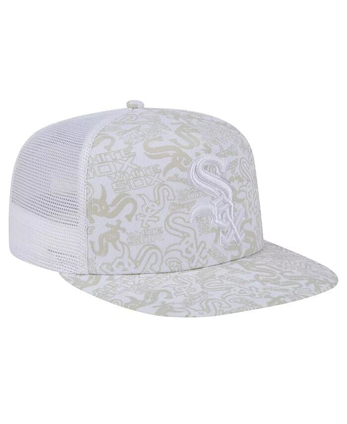 Мужская белая кепка Chicago White Sox с логотипом Dunes A-Frame Trucker 9FIFTY Snapback New Era, белый
Мужская белая кепка Chicago White Sox с логотипом Dunes A-Frame Trucker 9FIFTY Snapback New Era, белый