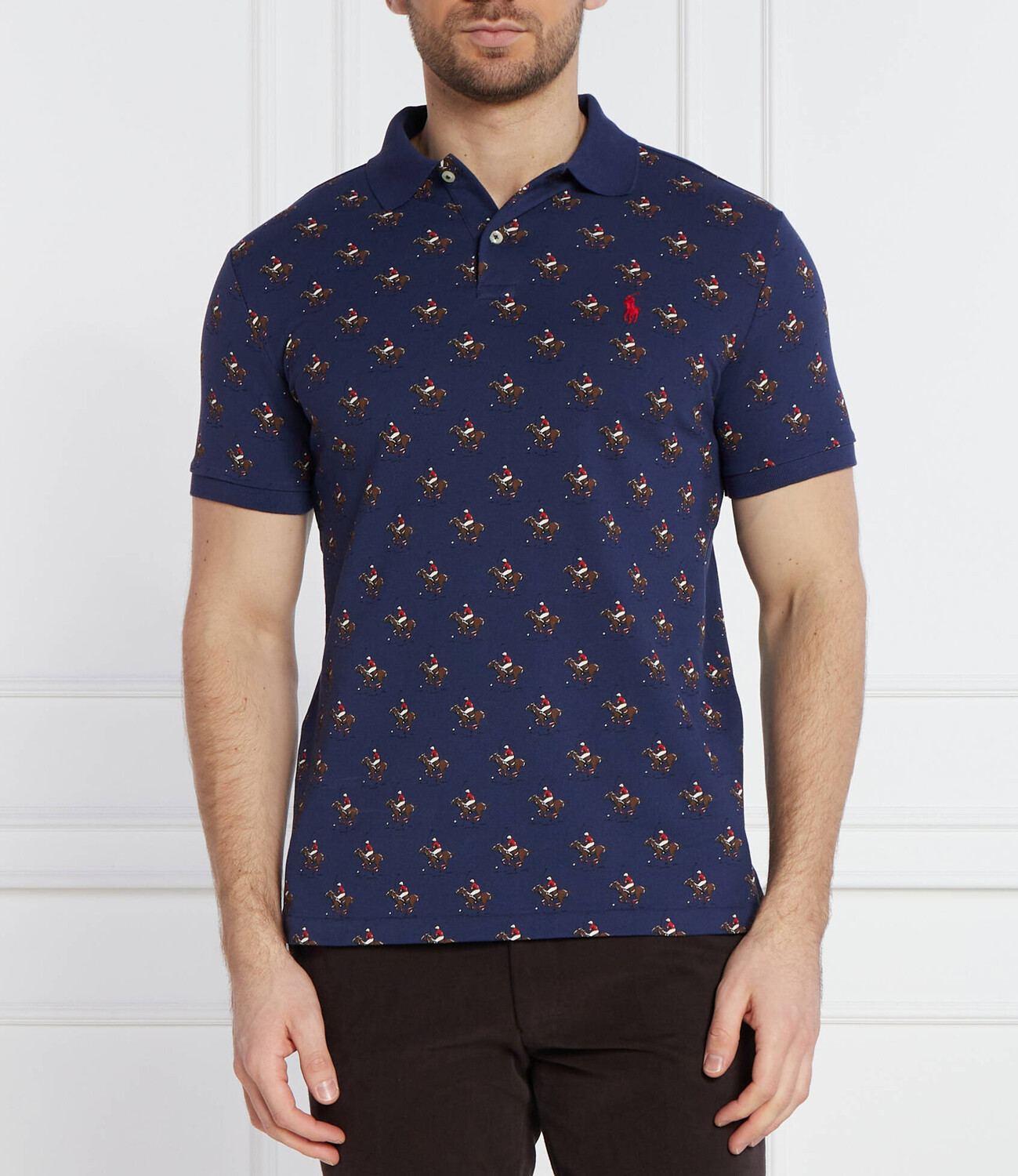 Поло POLO RALPH LAUREN Custom slim fit, темно-синий
Поло POLO RALPH LAUREN Custom slim fit, темно-синий