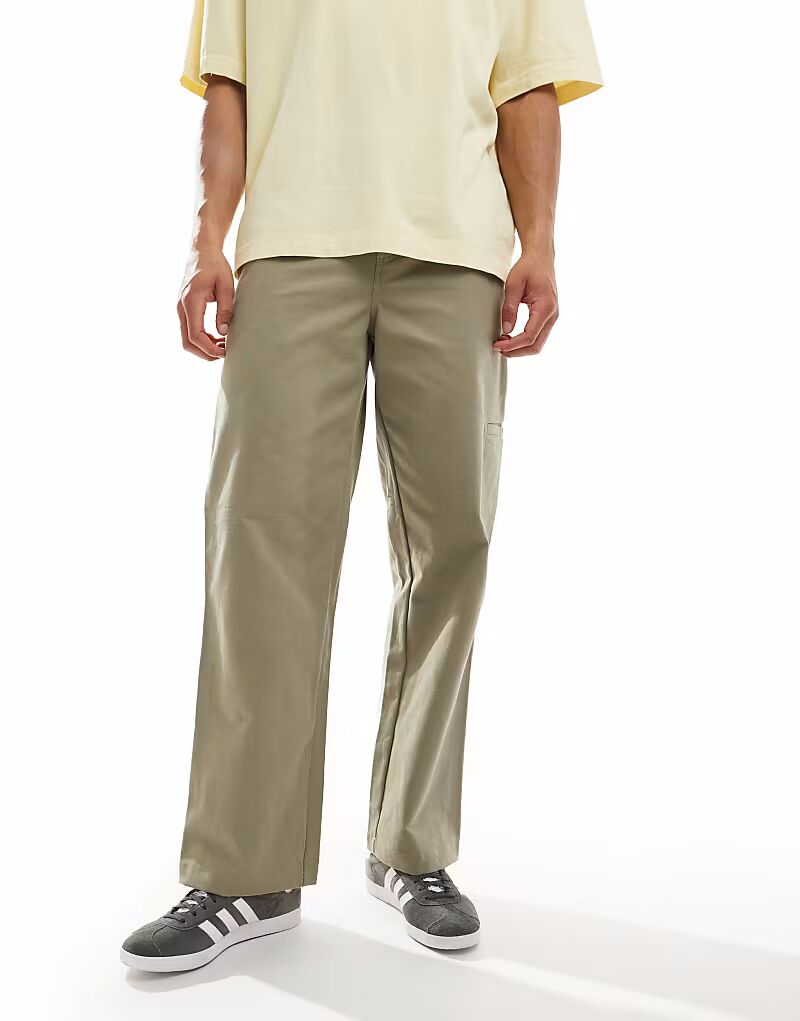 Рабочие брюки River Island цвета хаки
Рабочие брюки River Island цвета хаки