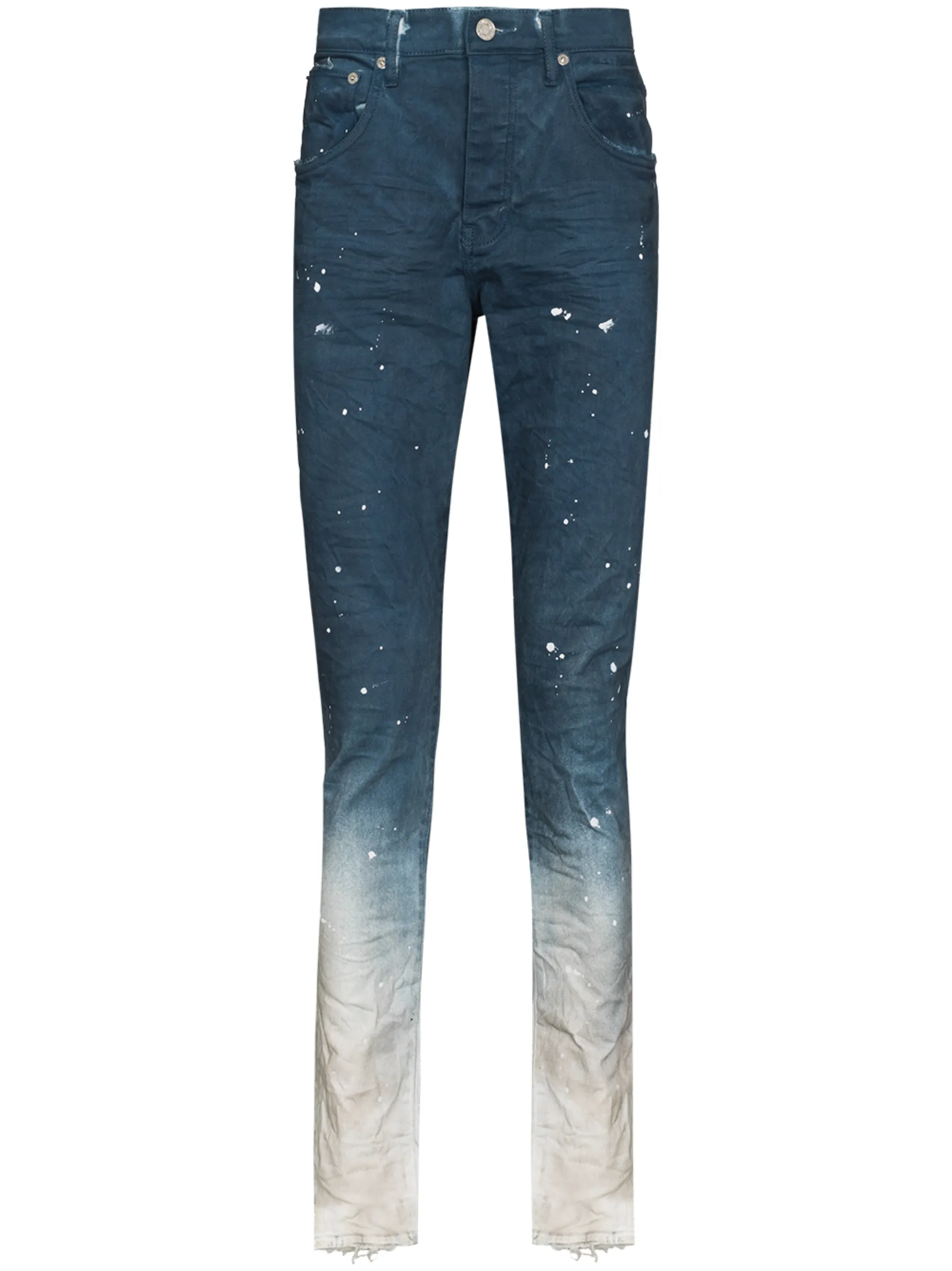 Прямые джинсы с эффектом разбрызганной краски Purple Brand, синий
Прямые джинсы с эффектом разбрызганной краски Purple Brand, синий