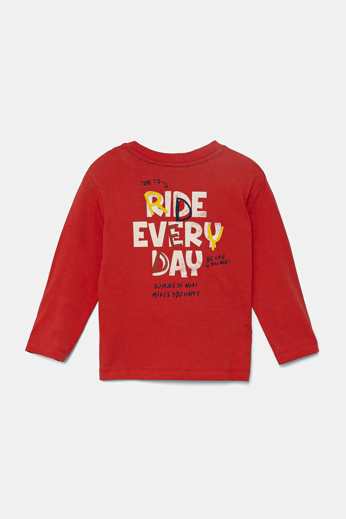 Хлопковая детская кофта с длинными рукавами United Colors Of Benetton, красный
Хлопковая детская кофта с длинными рукавами United Colors Of Benetton, красный