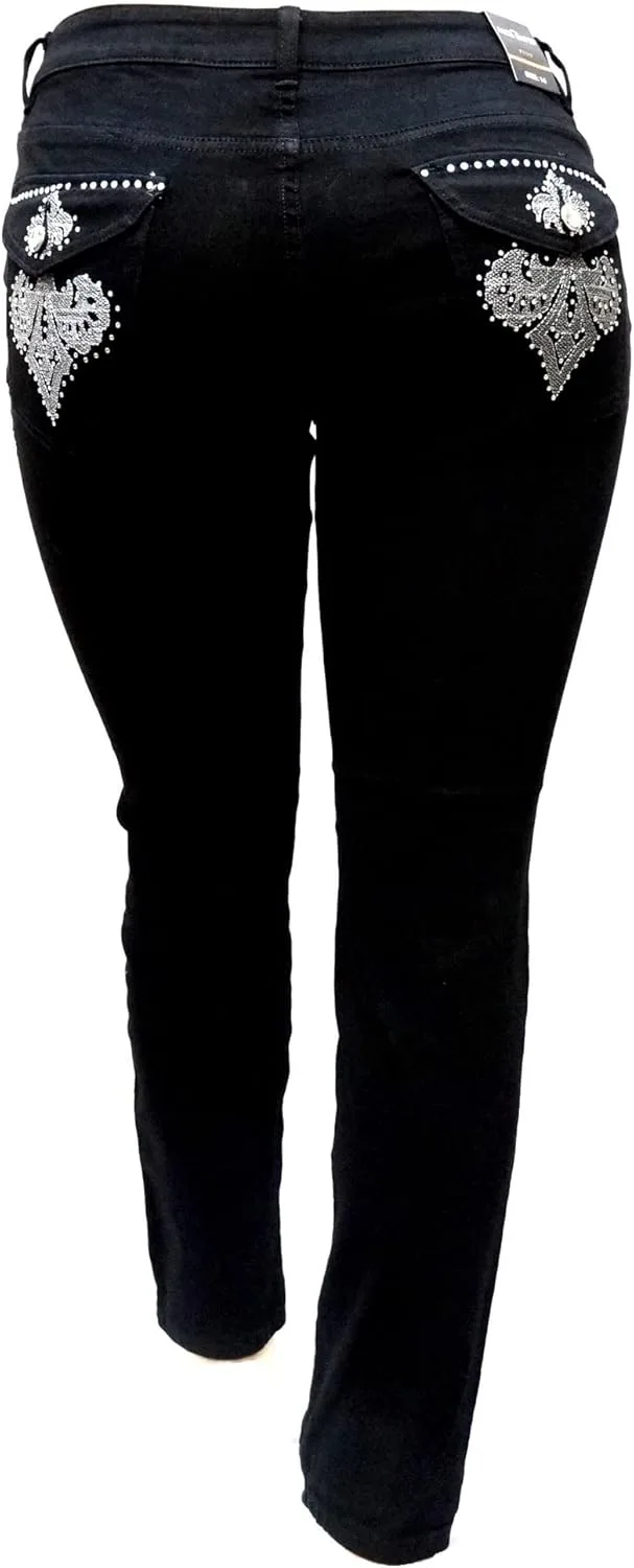 Jack David женские джинсы плюс сайз черные скинни стрейч 3678 D.B 1826Jeans
Jack David женские джинсы плюс сайз черные скинни стрейч 3678 D.B 1826Jeans