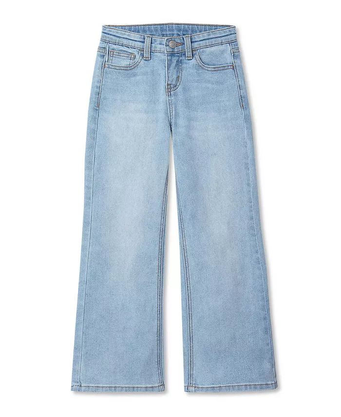 Джинсы для девочек с широкими штанинами Lands' End, синий
Джинсы для девочек с широкими штанинами Lands' End, синий