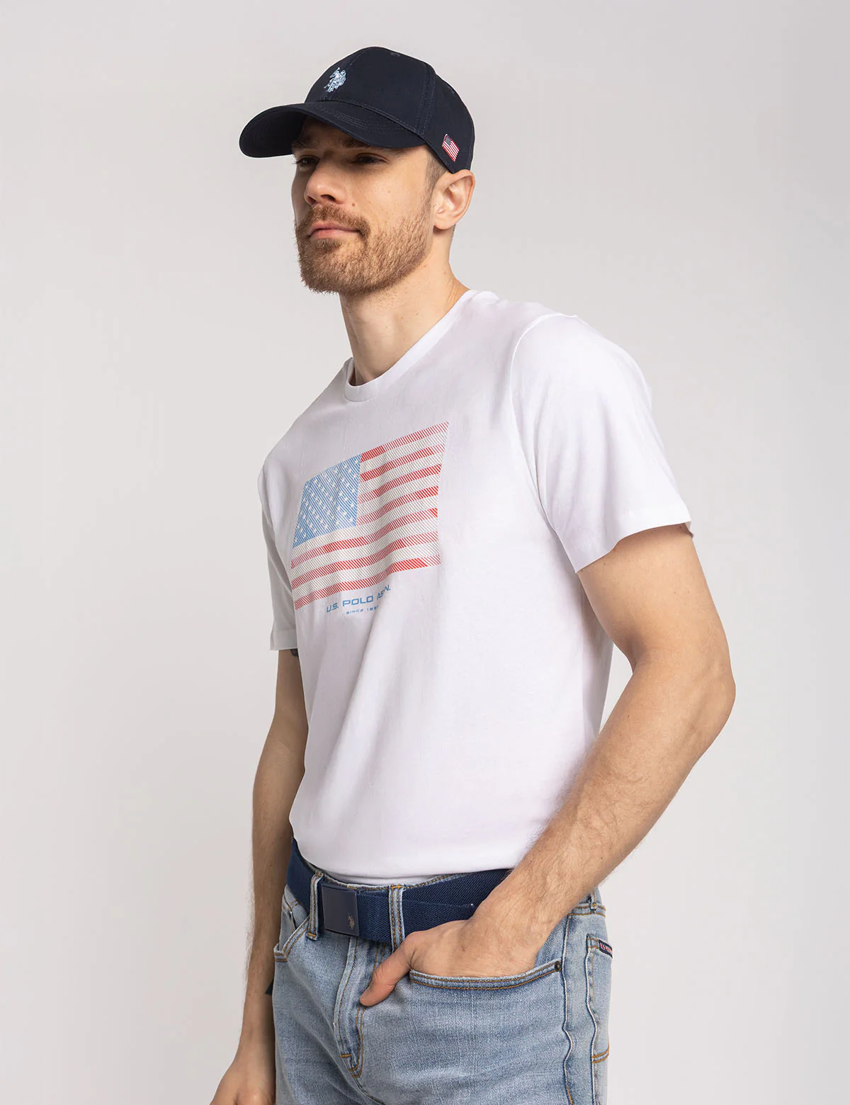 Футболка U.S. Polo Assn Diagonal Stripes Flag Graphic, белый
Футболка U.S. Polo Assn Diagonal Stripes Flag Graphic, белый