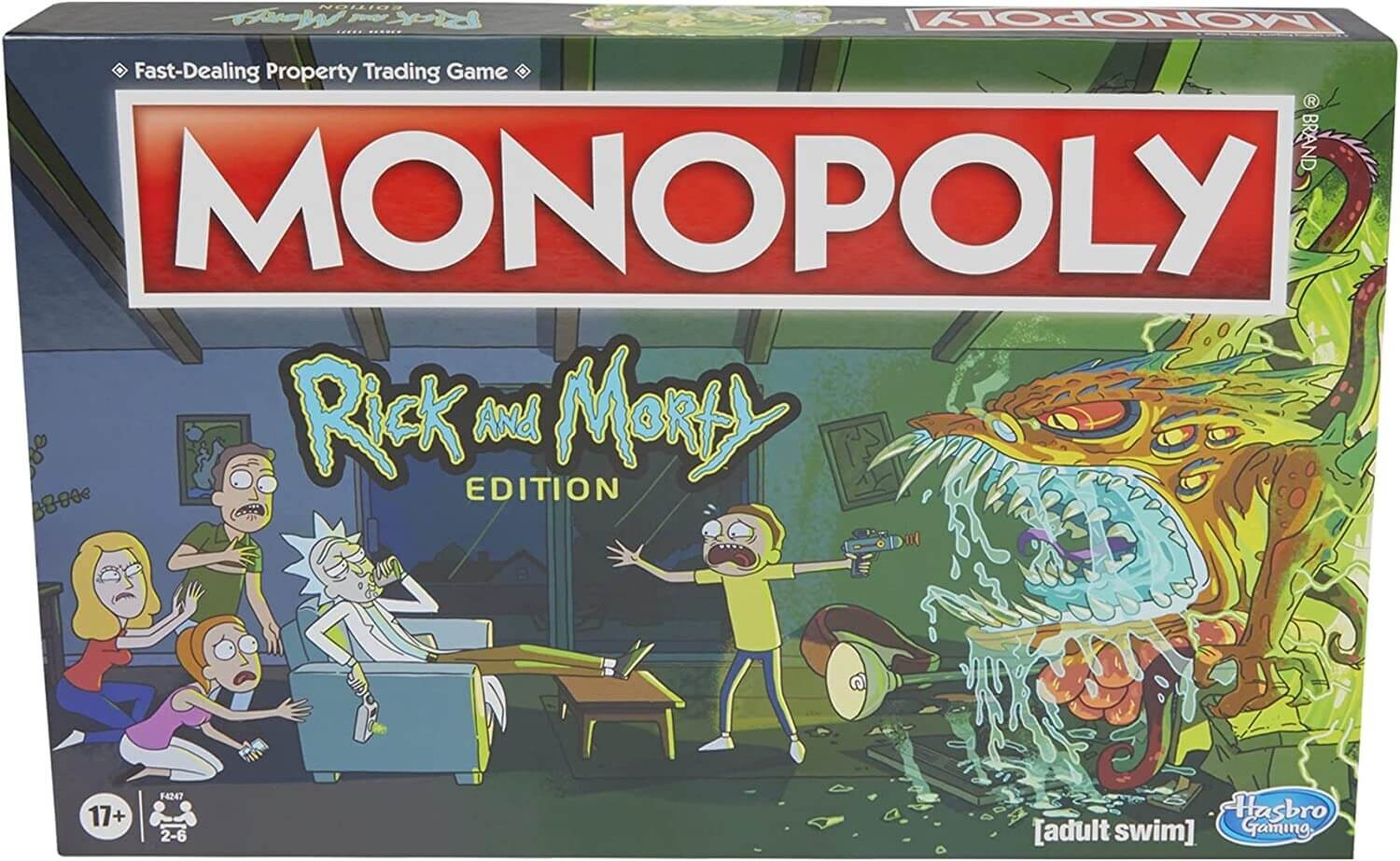 Настольная игра Hasbro Gaming Monopoly: Rick and Morty Edition
Настольная игра Hasbro Gaming Monopoly: Rick and Morty Edition
