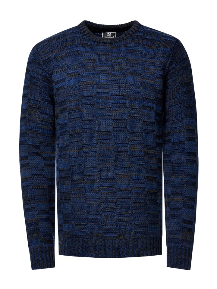 Контрастный свитер крупной вязки с круглым вырезом темно-синего цвета Rusty Neal
Контрастный свитер крупной вязки с круглым вырезом темно-синего цвета Rusty Neal