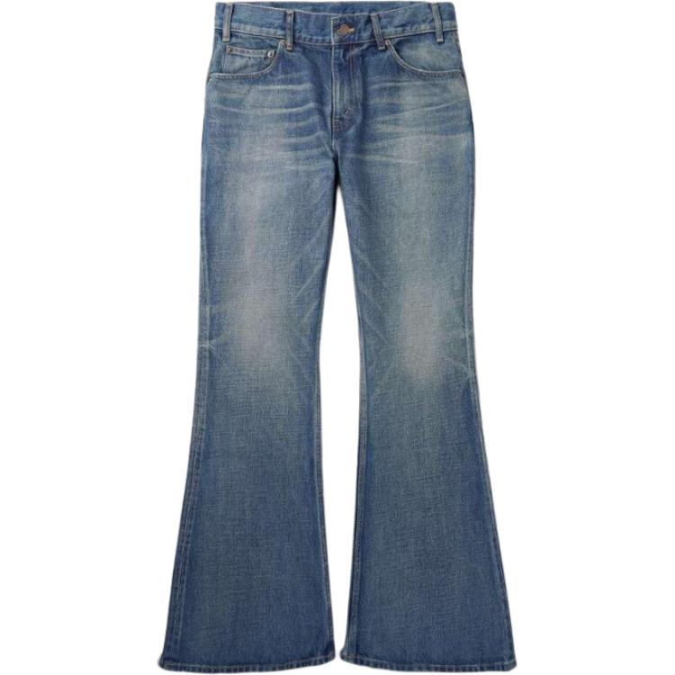 Celine Мужские джинсы, синие, умеренно расклешенные
Celine Мужские джинсы, синие, умеренно расклешенные