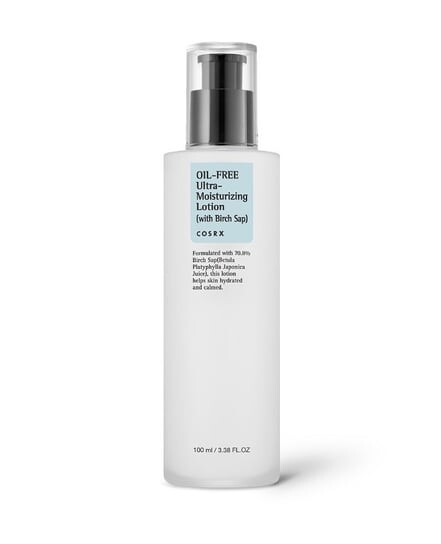 Безмасляный ультраувлажняющий лосьон, 100 мл Cosrx
Безмасляный ультраувлажняющий лосьон, 100 мл Cosrx