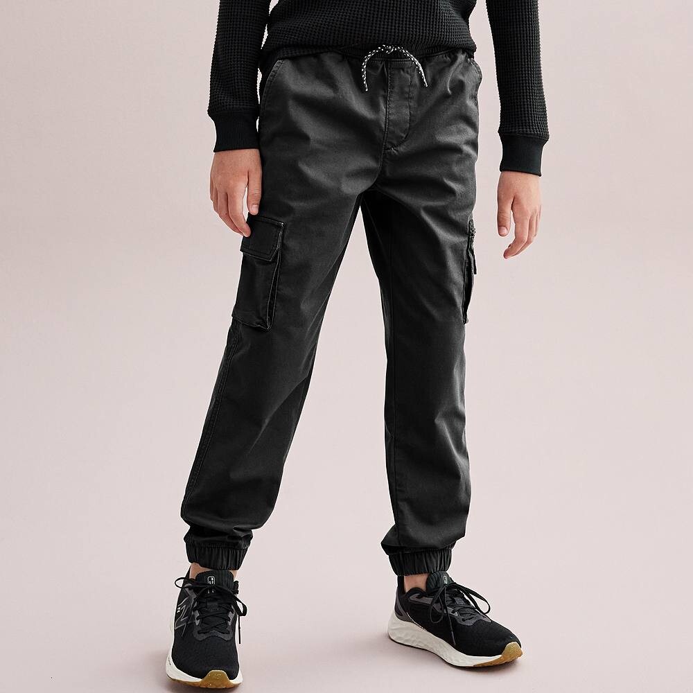 Джоггеры-карго без застежки Sonoma Goods For Life для мальчиков 8–20 лет, черный
Джоггеры-карго без застежки Sonoma Goods For Life для мальчиков 8–20 лет, черный