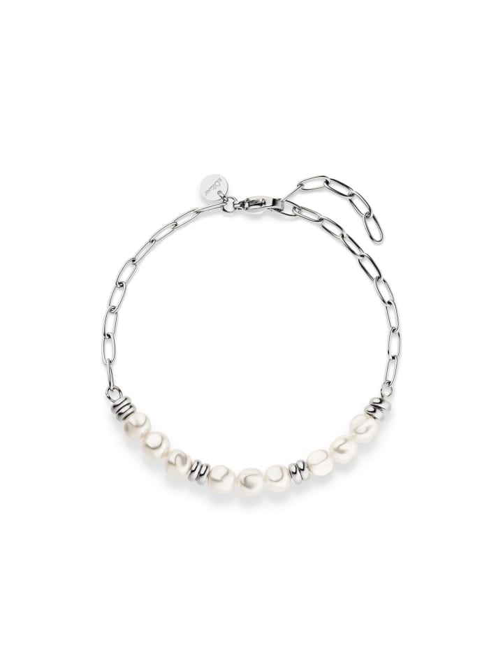 s.Oliver Браслет с декоративными бусинами и элементами из нержавеющей стали серебристого цвета
s.Oliver Браслет с декоративными бусинами и элементами из нержавеющей стали серебристого цвета