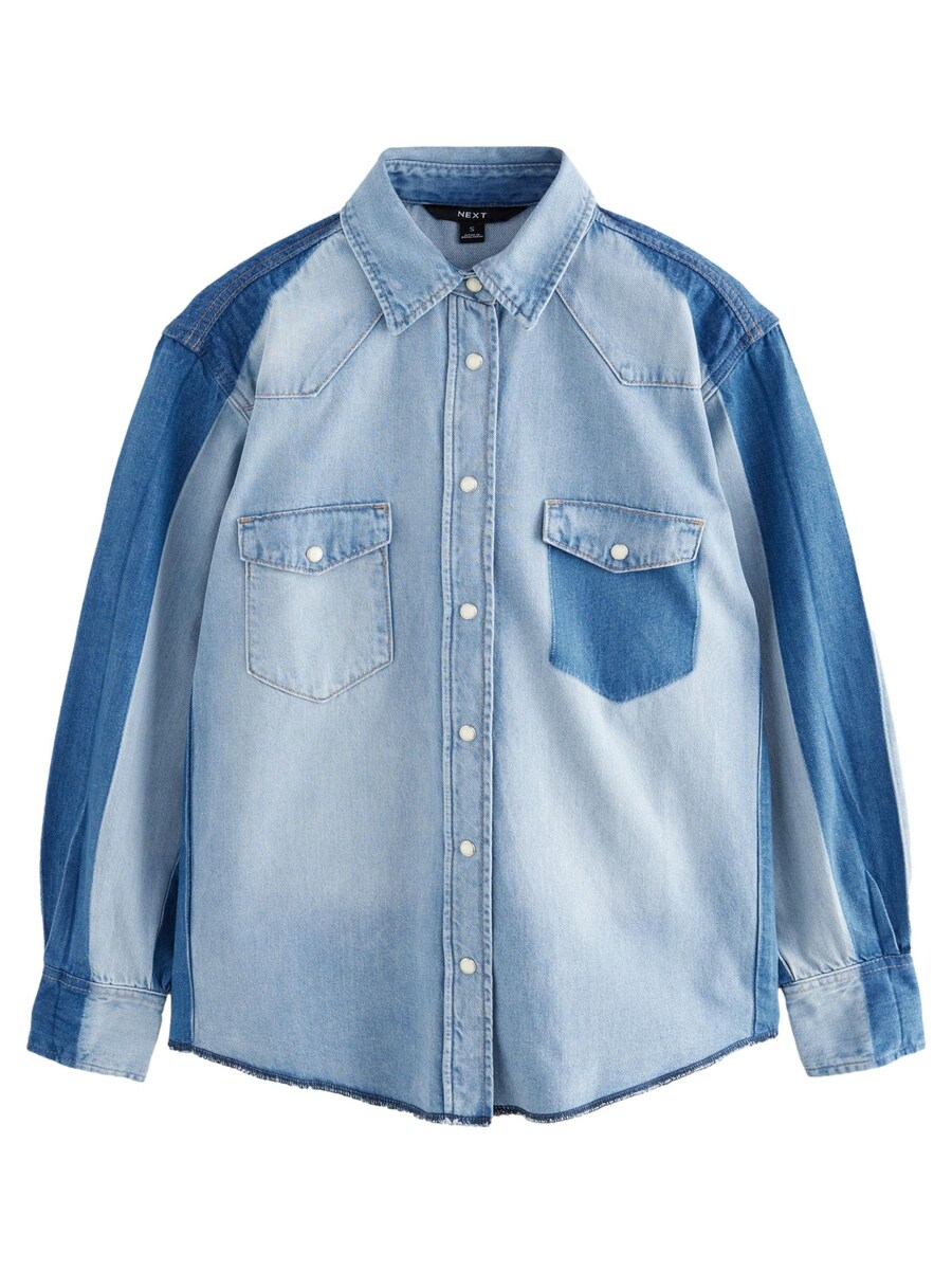 Блузка Next, цвет Blue denim/Light blue
Блузка Next, цвет Blue denim/Light blue