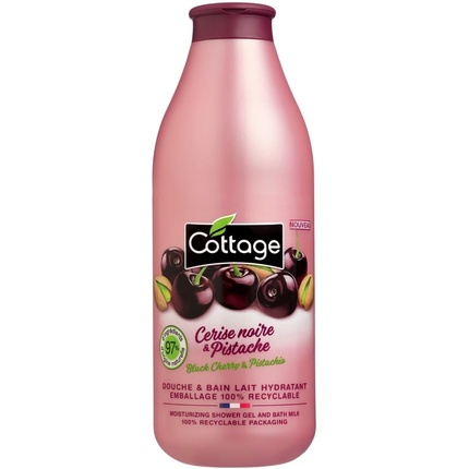 Увлажняющий кремовый гель для душа Черная вишня и фисташка 750 мл Cottage
Увлажняющий кремовый гель для душа Черная вишня и фисташка 750 мл Cottage