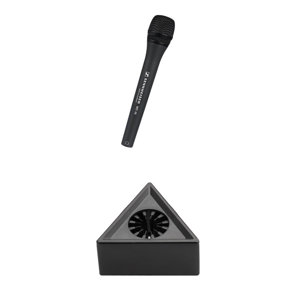Ручной микрофон Sennheiser MD 46 с микрофонным флагом ENG Kit
Ручной микрофон Sennheiser MD 46 с микрофонным флагом ENG Kit