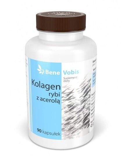 Młyn Oliwski, Рыбный коллаген с ацеролой, Bene Vobis, 90 капсул, мультиколор
Młyn Oliwski, Рыбный коллаген с ацеролой, Bene Vobis, 90 капсул, мультиколор