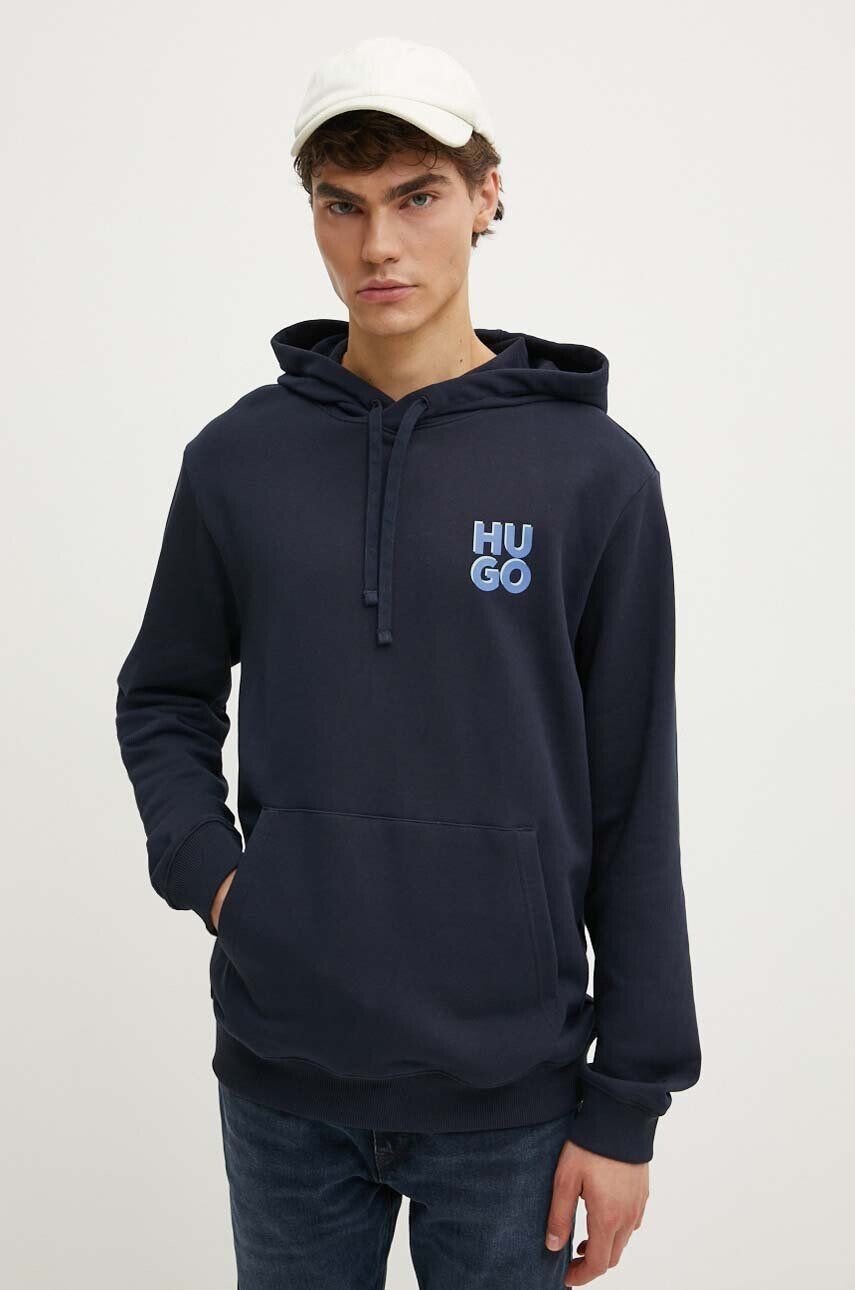 Толстовка HUGO из хлопка, темно-синий
Толстовка HUGO из хлопка, темно-синий