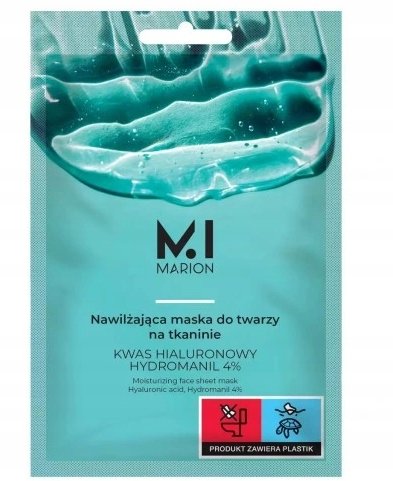 Marion, Увлажняющая тканевая маска для лица с керамидами
Marion, Увлажняющая тканевая маска для лица с керамидами