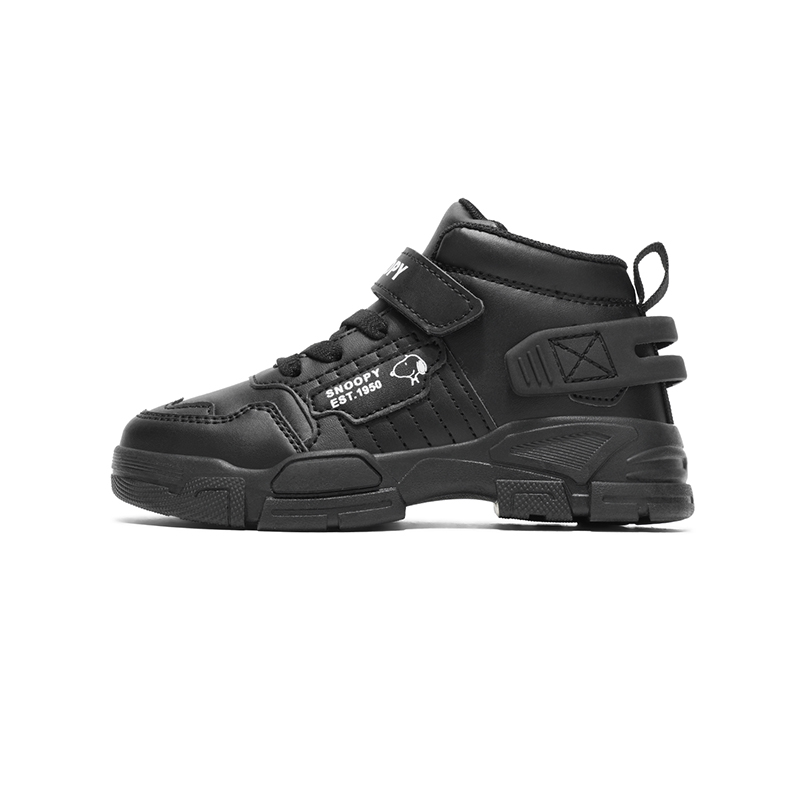 Термостойкие детские ботинки с противоскользящей и износостойкой подошвой Kids' SNOOPY, черный leather upper
Термостойкие детские ботинки с противоскользящей и износостойкой подошвой Kids' SNOOPY, черный leather upper