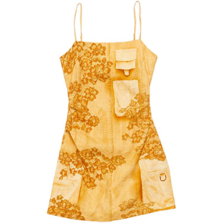 Мини-платье с принтом trompe l'oeil Acne Studios, оранжевый
Мини-платье с принтом trompe l'oeil Acne Studios, оранжевый