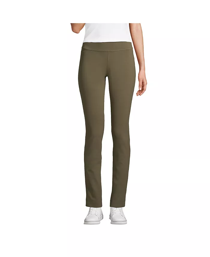 Женские узкие брюки Starfish со средней посадкой Lands' End, зеленый
Женские узкие брюки Starfish со средней посадкой Lands' End, зеленый