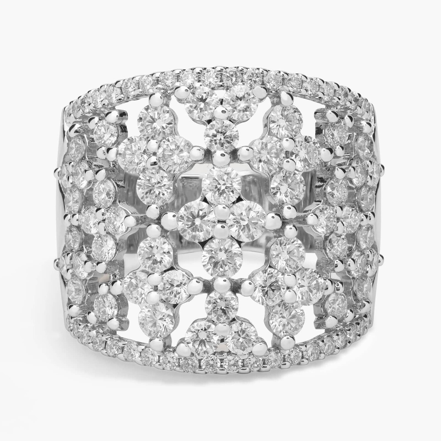 Модное кольцо с бриллиантом Clover из 14-каратного белого золота (2 карата) Blue Nile
Модное кольцо с бриллиантом Clover из 14-каратного белого золота (2 карата) Blue Nile