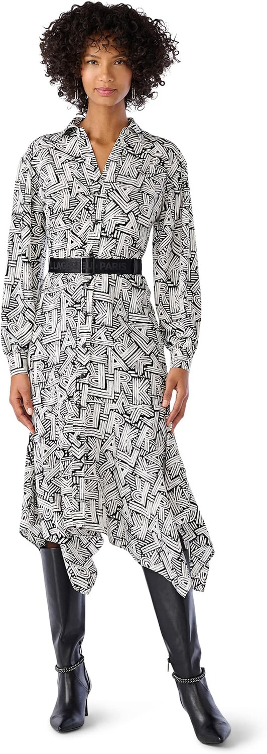 Платье Karl Lagerfeld Paris Geo Shirtdress, цвет Black/Soft White
Платье Karl Lagerfeld Paris Geo Shirtdress, цвет Black/Soft White