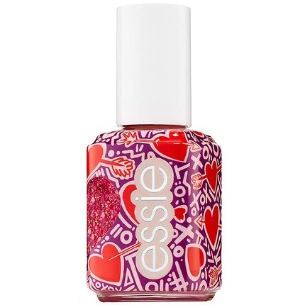 Лак для ногтей Essie Valentine's Day Collection № 600 You're So Cupid 13,5 мл — матовое верхнее покрытие с блестками, You're So Amor Red
Лак для ногтей Essie Valentine's Day Collection № 600 You're So Cupid 13,5 мл — матовое верхнее покрытие с блестками, You're So Amor Red