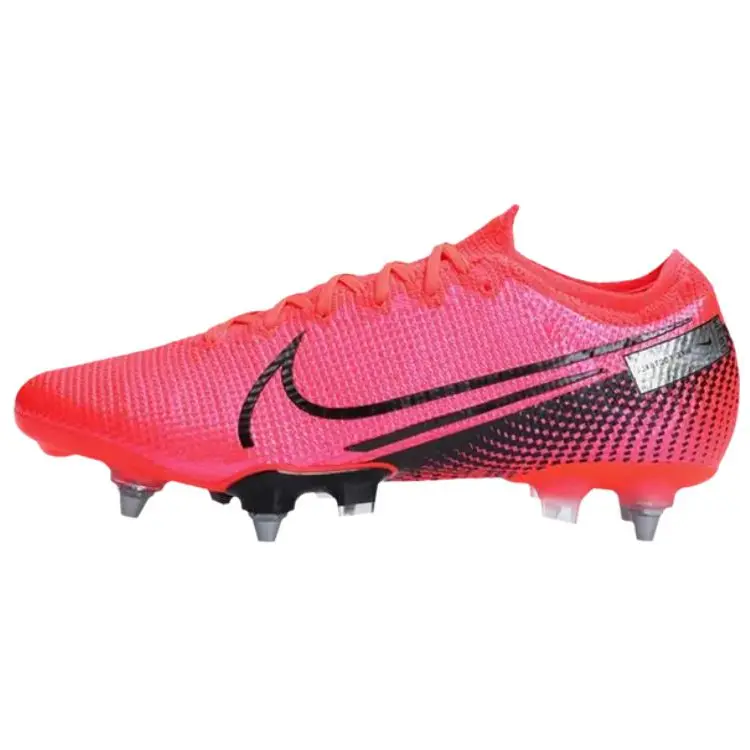 Nike Футбольные бутсы Mercurial Vapor 13 SG Soft Ground с защитой от скольжения, износостойкие, мужские, розовые
Nike Футбольные бутсы Mercurial Vapor 13 SG Soft Ground с защитой от скольжения, износостойкие, мужские, розовые