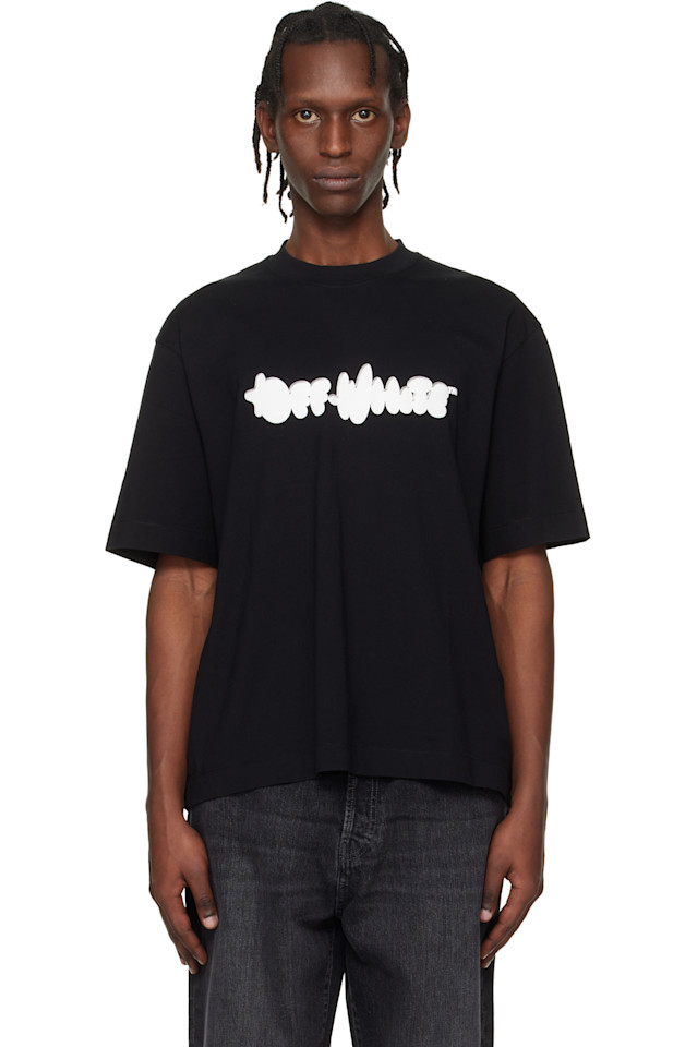 Off-White Черная объемная футболка для скейтбординга
Off-White Черная объемная футболка для скейтбординга