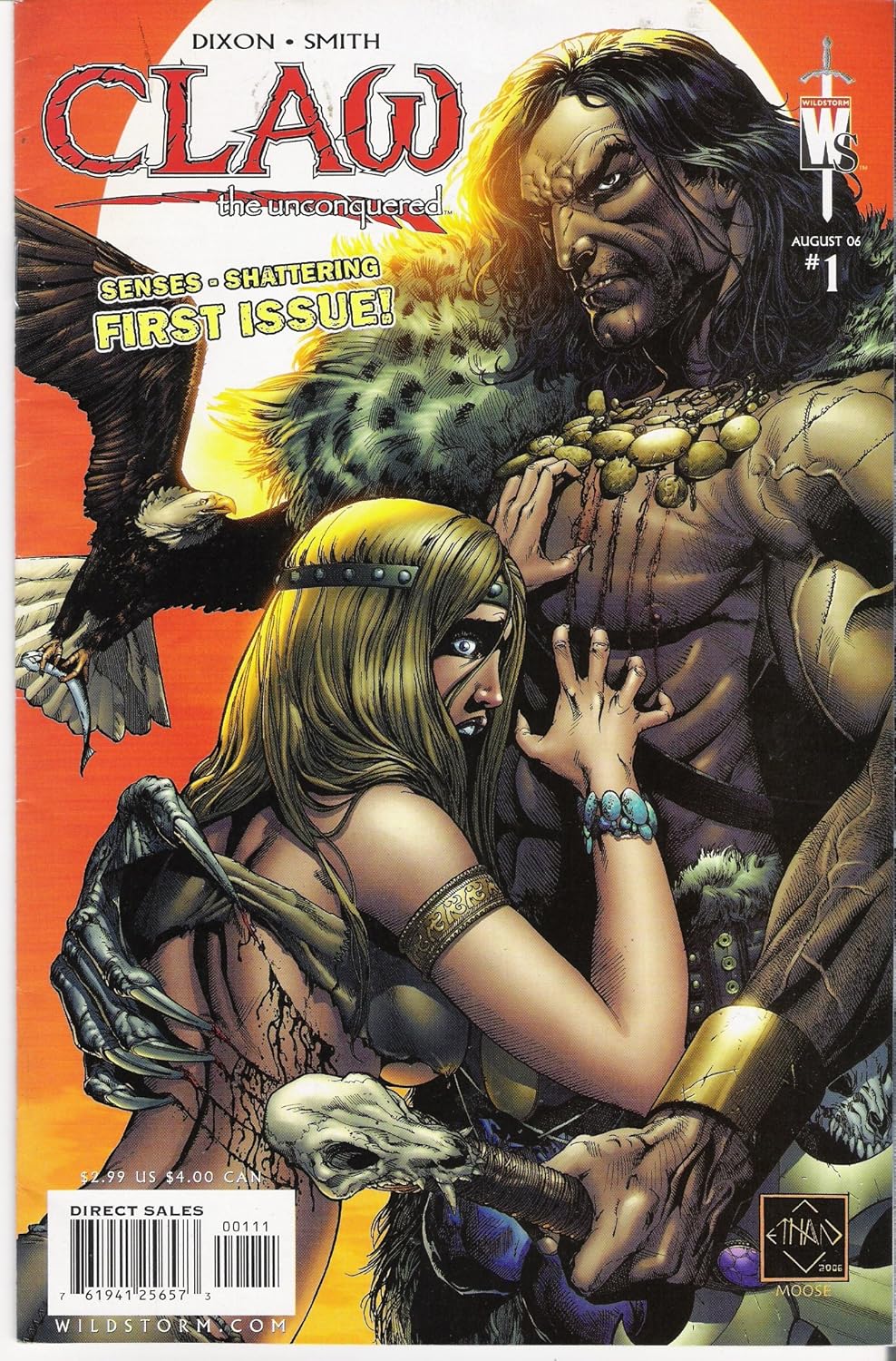 Claw: The Unconquered #1 (DC / Wildstorm)
Claw: The Unconquered #1 (DC / Wildstorm)