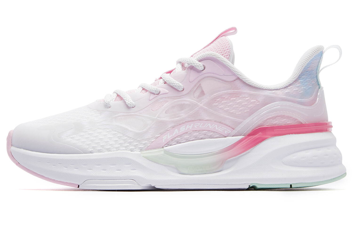 Кроссовки женские низкие розовые Qiaodan 
Кроссовки женские низкие розовые Qiaodan