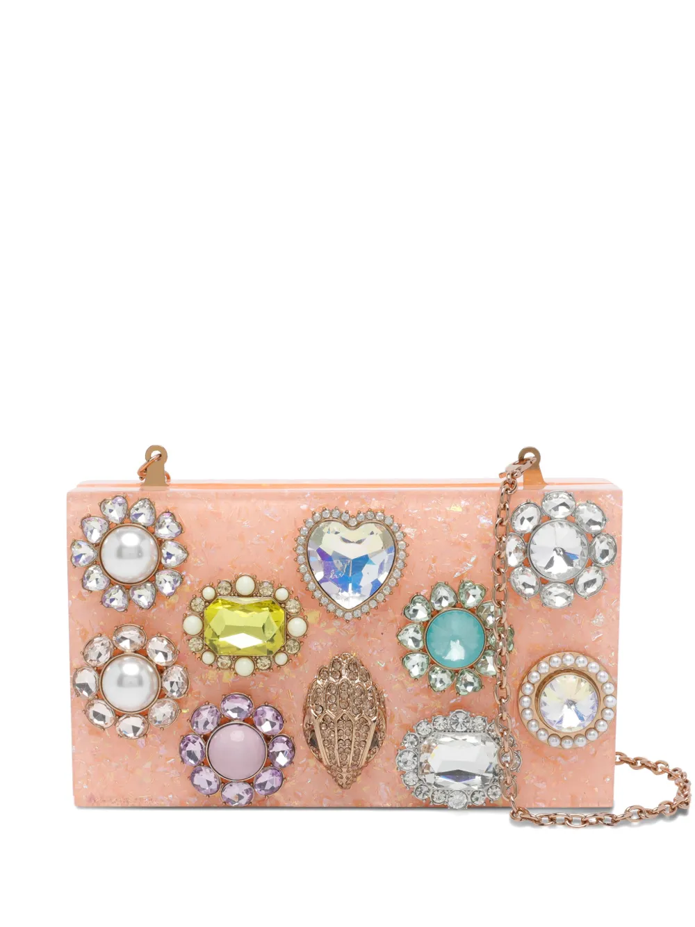 Клатч-коробка с кристаллами Kurt Geiger London, розовый
Клатч-коробка с кристаллами Kurt Geiger London, розовый