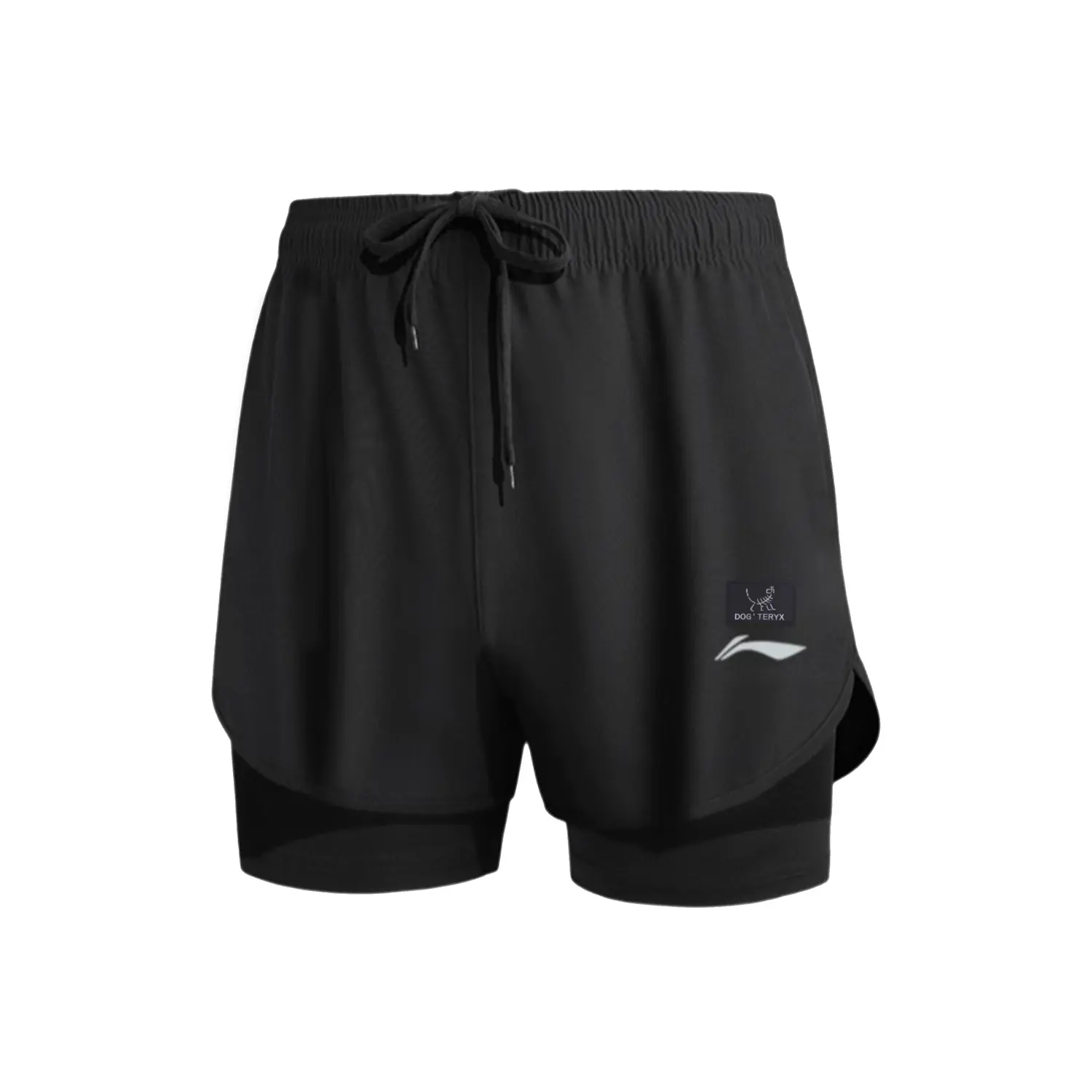 LINING Повседневные шорты мужские черные
LINING Повседневные шорты мужские черные