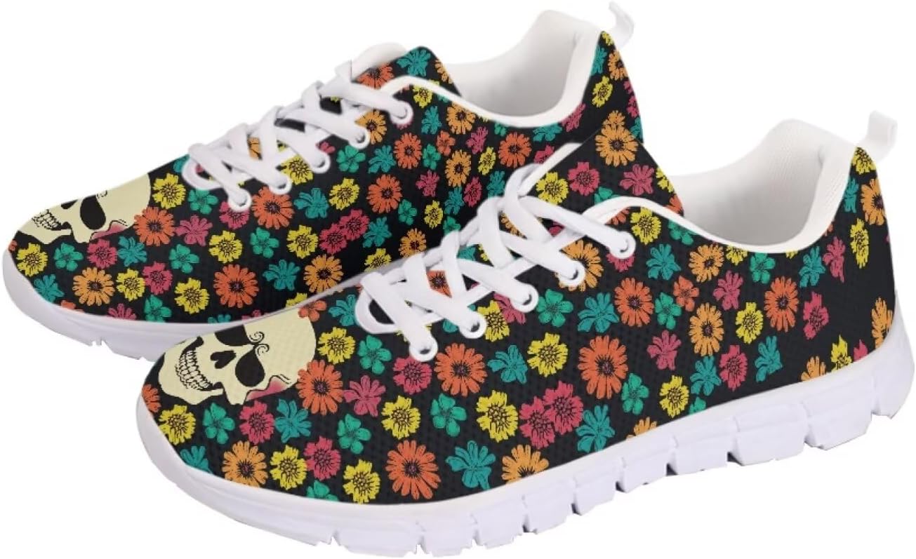Кроссовки с американским флагом для прогулок, кроссовки на 4 июля, повседневные беговые кроссовки для фитнеса на День независимости Getelinseng, Skull Embroidered Floral
Кроссовки с американским флагом для прогулок, кроссовки на 4 июля, повседневные беговые кроссовки для фитнеса на День независимости Getelinseng, Skull Embroidered Floral