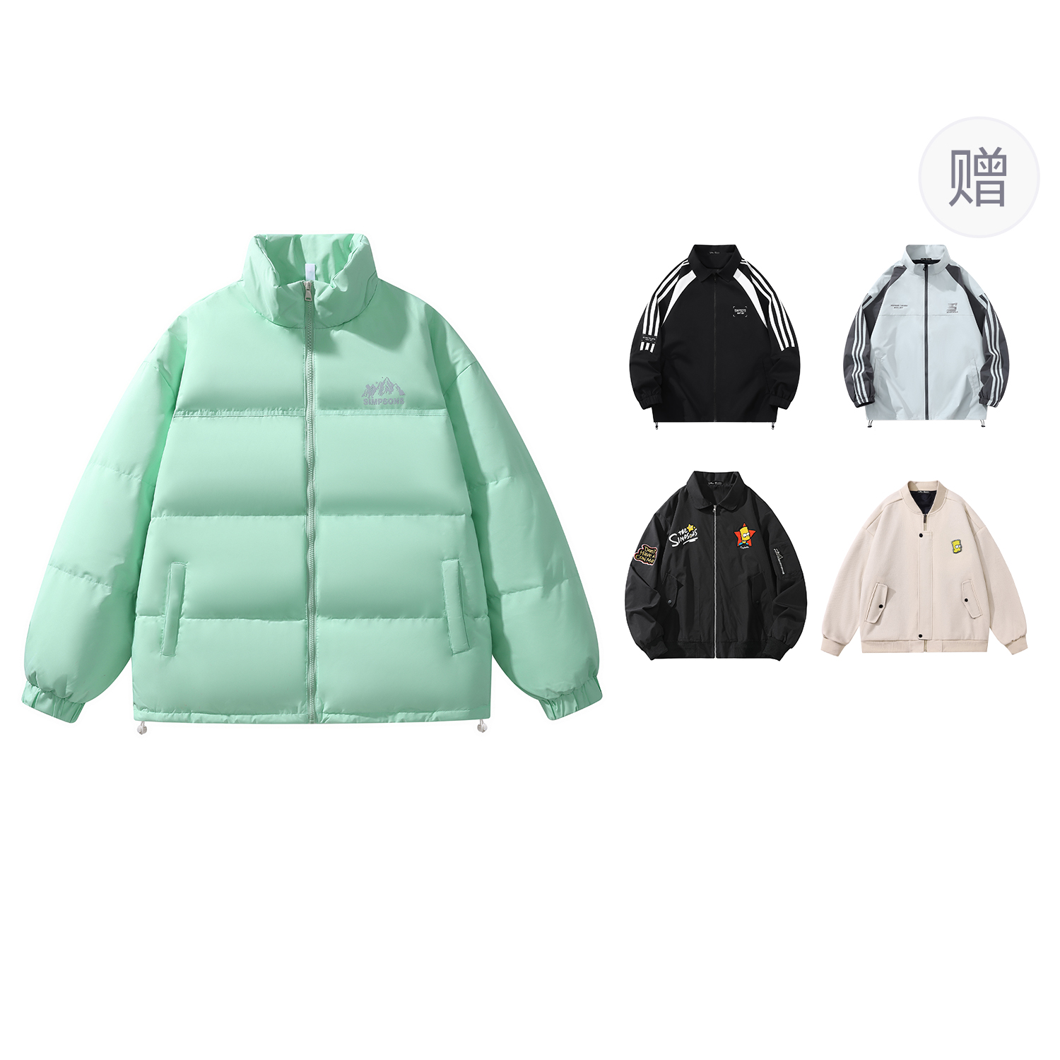 The Simpsons Унисекс пуховик, Misty Green (Comes with Branded Jacket)
The Simpsons Унисекс пуховик, Misty Green (Comes with Branded Jacket)