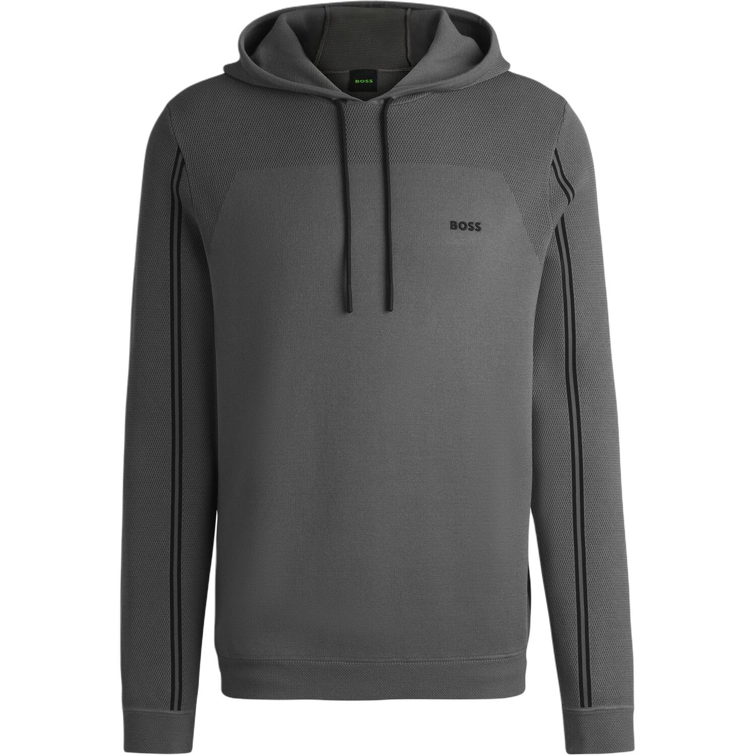 HUGO BOSS Серый мужской свитшот
HUGO BOSS Серый мужской свитшот