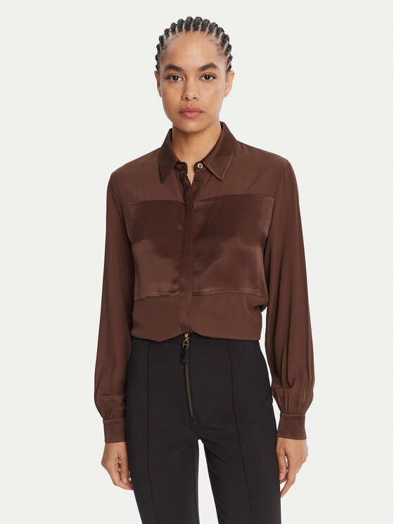 Рубашка regular fit MF5106 T2578 Liu Jo, коричневый
Рубашка regular fit MF5106 T2578 Liu Jo, коричневый