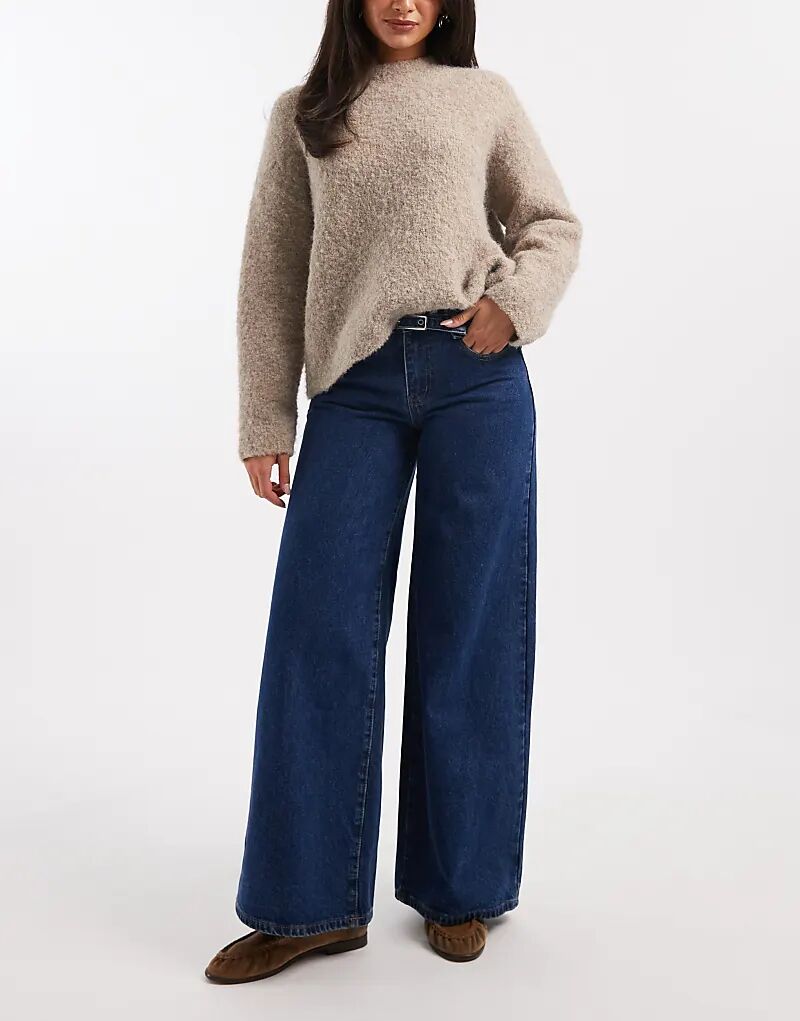 Джинсы Edikted Edie с низкой посадкой и поясом синего цвета
Джинсы Edikted Edie с низкой посадкой и поясом синего цвета