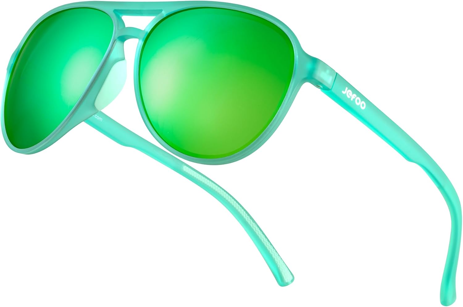 Поляризованные солнцезащитные очки-авиаторы Jefoo для женщин и мужчин, ретро-стиль, спортивные солнцезащитные очки для защиты от УФ-излучения UV400 на открытом воздухе, Mint Green Frame / Green Raw Lens
Поляризованные солнцезащитные очки-авиаторы Jefoo для женщин и мужчин, ретро-стиль, спортивные солнцезащитные очки для защиты от УФ-излучения UV400 на открытом воздухе, Mint Green Frame / Green Raw Lens