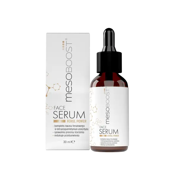 Сыворотка для лица, 30 мл Mesoboost Ferul power
Сыворотка для лица, 30 мл Mesoboost Ferul power