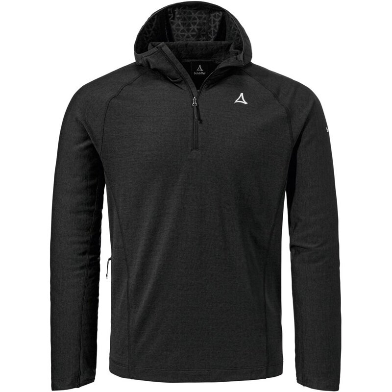 Пуловер с капюшоном из флиса в стиле Кравица МНС Schöffel, черный
Пуловер с капюшоном из флиса в стиле Кравица МНС Schöffel, черный