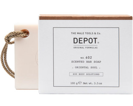 Depot 602, парфюмированное мыло для мытья тела с восточным ароматом, 100 г
Depot 602, парфюмированное мыло для мытья тела с восточным ароматом, 100 г