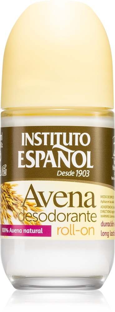 Шариковый дезодорант с овсянкой Instituto Español, 75 мл
Шариковый дезодорант с овсянкой Instituto Español, 75 мл