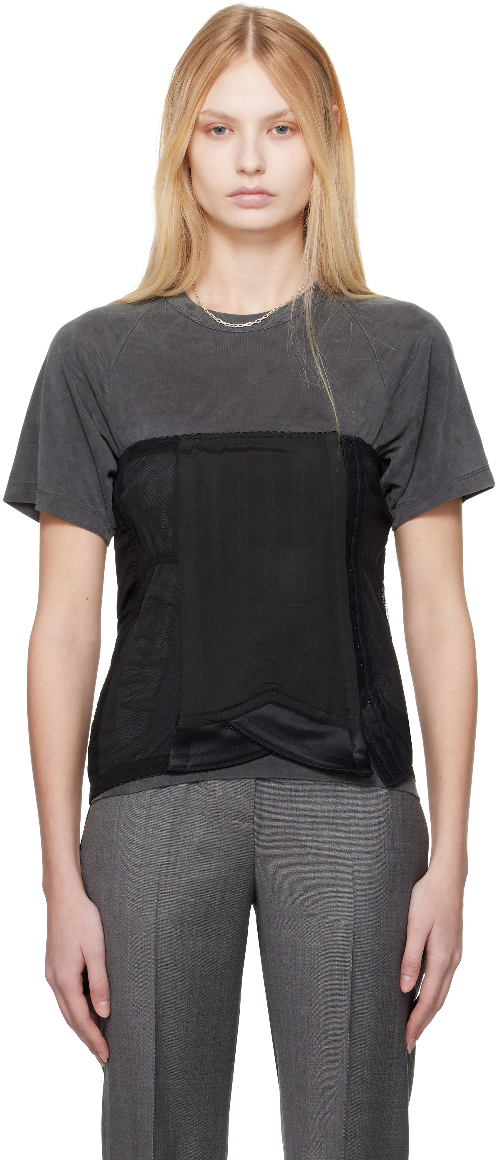 Черный корсетный топ Object OUR LEGACY
Черный корсетный топ Object OUR LEGACY