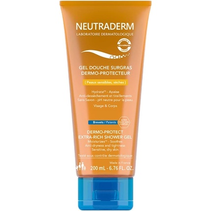 Neutraderm Extra-Rich гель для душа Dermo-Protect 200 мл Gilbert
Neutraderm Extra-Rich гель для душа Dermo-Protect 200 мл Gilbert