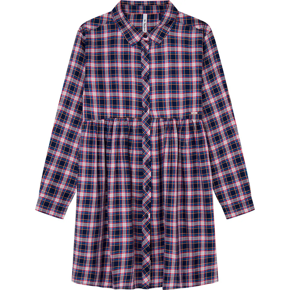 Платье Pepe Jeans Trinity long sleeve short, фиолетовый
Платье Pepe Jeans Trinity long sleeve short, фиолетовый