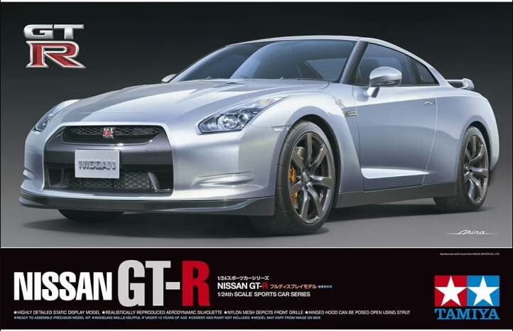 Nissan GT-R R35 1:24 Тамия 24300 Tamiya
Nissan GT-R R35 1:24 Тамия 24300 Tamiya
